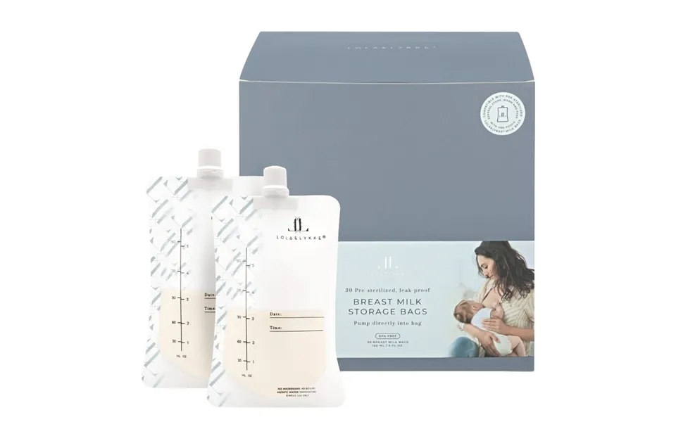 Lola&lykke Breast Milk Storage Bags 30pcs