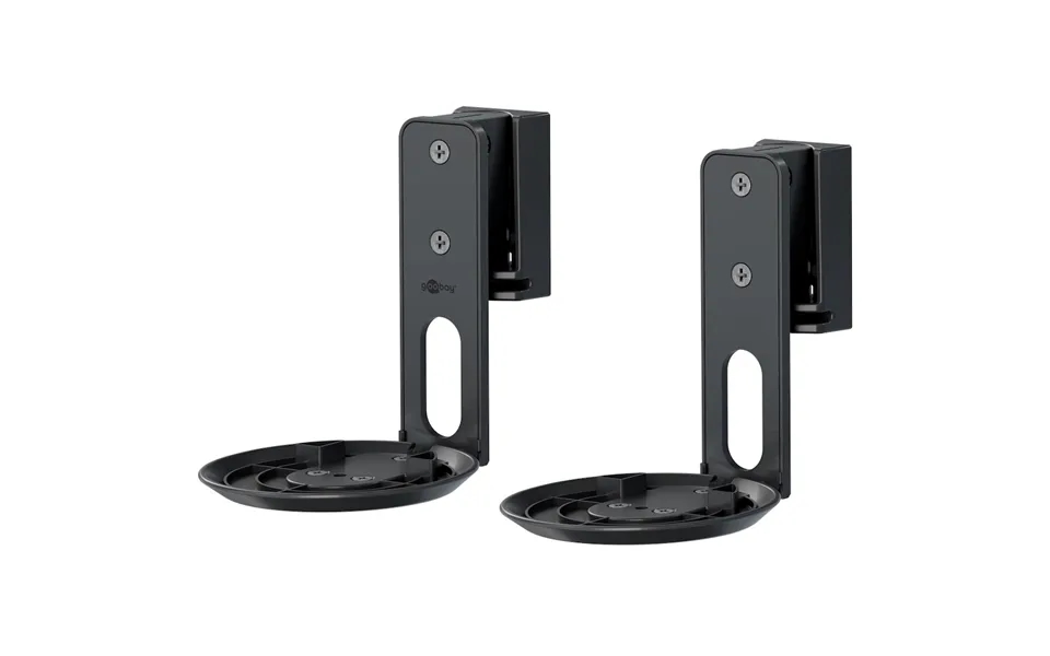 Goobay Modern Era 1 Flex Højtalerbeslag Til Væg Sort