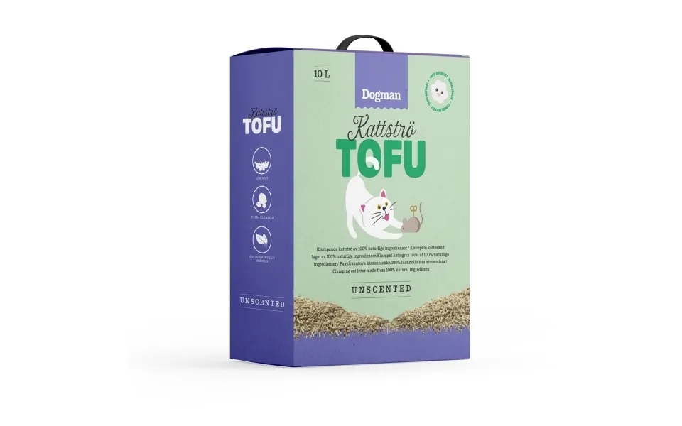 Dogman Kattsand Green Unscented 10l