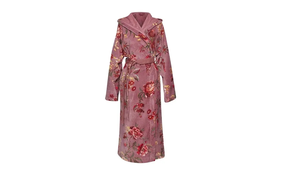 Pip Studio Secret Garden Bathrobe Mauve M