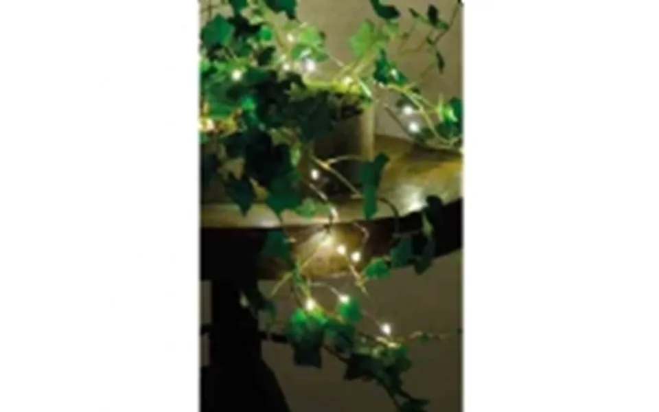 Sirius Knirke Lyskæde 80 Led - Klar Sølv