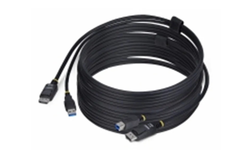 Startech.com 10ft 3m Displayport And Usb 5gbps Kvm Cable - Kabel Til Tastatur Video Mus Kvm