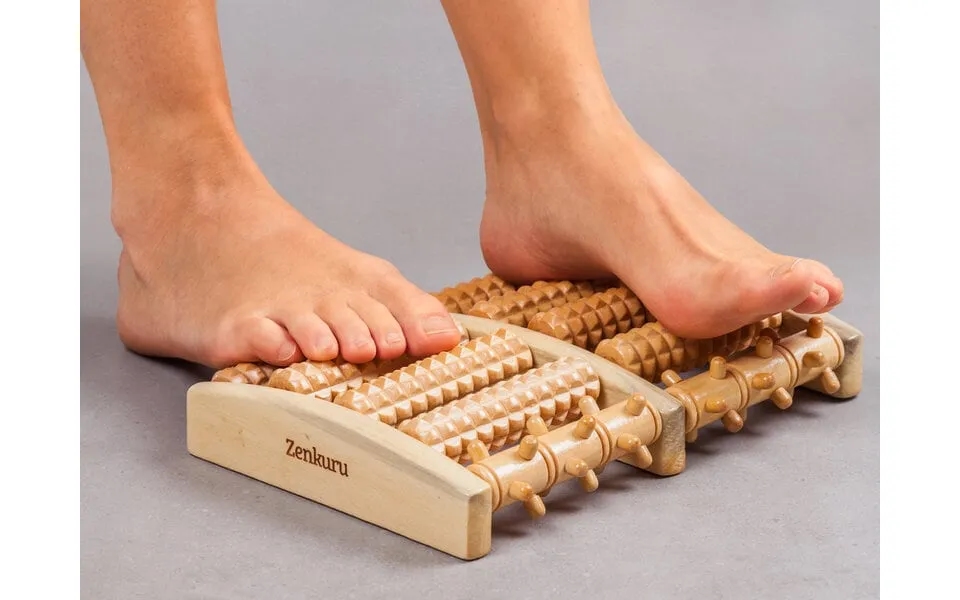 Fodmassagerulle In Wood - Zenkuru