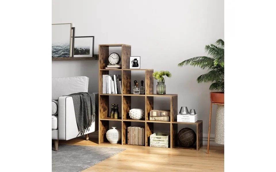 Rumdeler - Fritstående Bogreol I Træ