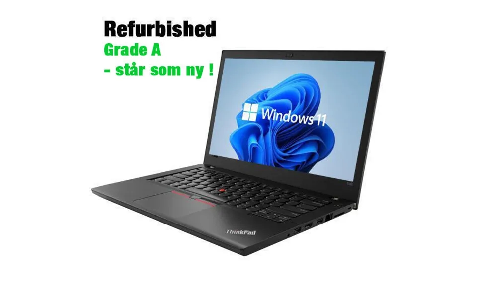 Lenovo T480 I7 16gb 512gb Windows 11 Pro Grade-a