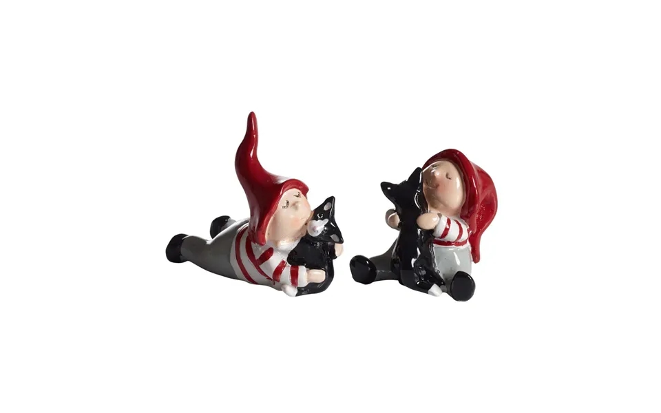 Nissebarn Tusse Og Katten Dolly - 2 I Sæt