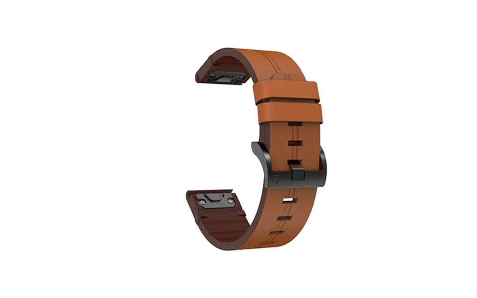 Garmin 26mm - L'empiri Stocky Læder Rem