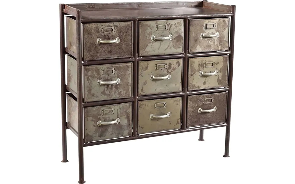 Saga Kommode Med 9 Skuffer