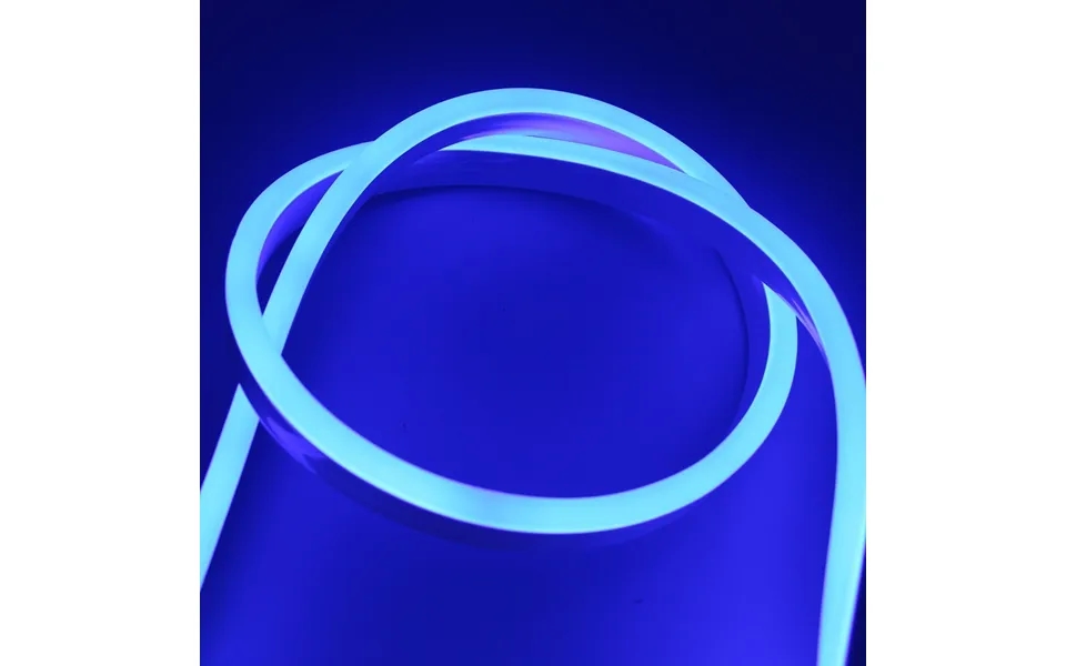Blå 8x16 Neon Flex Led - 8w Pr. Meter, Ip67, 230v