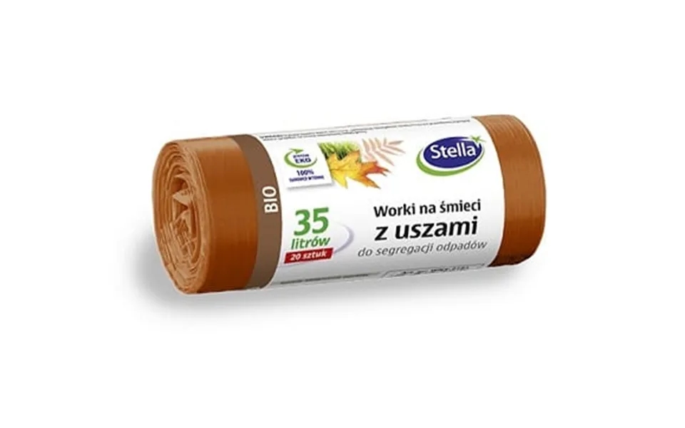 Bioaffaldsposer Komposterbare Stella 35 Liter 20 Stk - 57x49 Cm