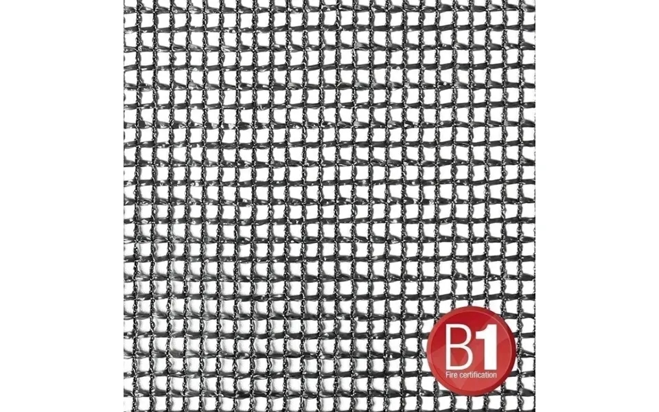 Adam Hall Gauze, Material 201 3x5m With Eyelets, Black - 0156 X 35 B