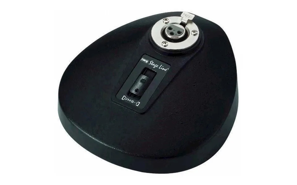 Fod Til Svanehalsmikrofon. Med Afbryder