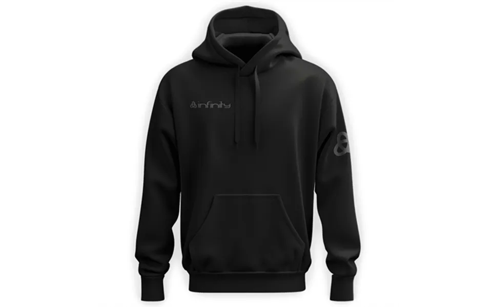 Infinity Hoodie S Unisex - Black