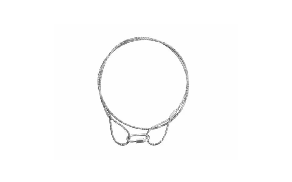 Sikkerhedswire 3 Mm. 90 Cm. Max. 50 Kg