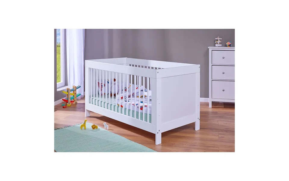 Baila Børneseng 70x140 Cm Hvid