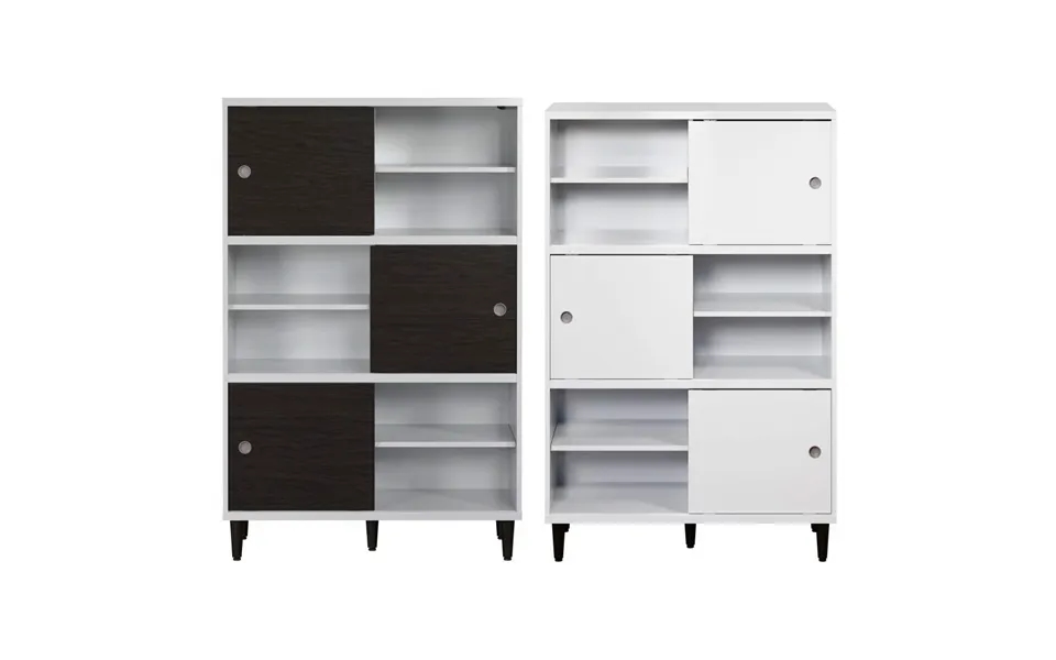 Evolution Reol 3 Låger - 6 Rum Hvid