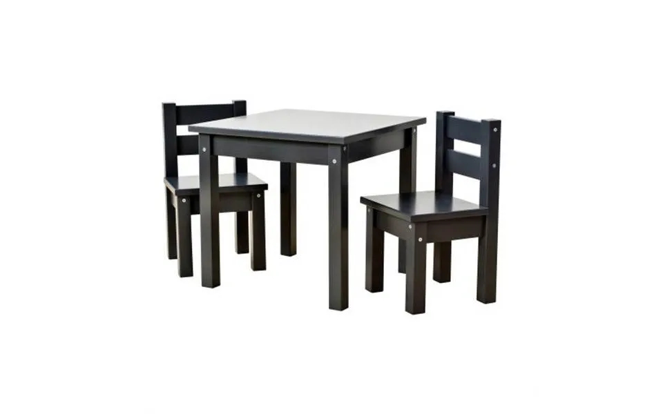 Hoppekids Mads Børnesæt - Bord Og 2 Stole