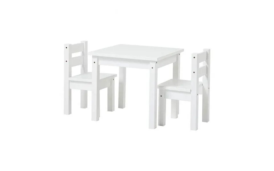 Hoppekids Mads Børnesæt - Bord Og 2 Stole