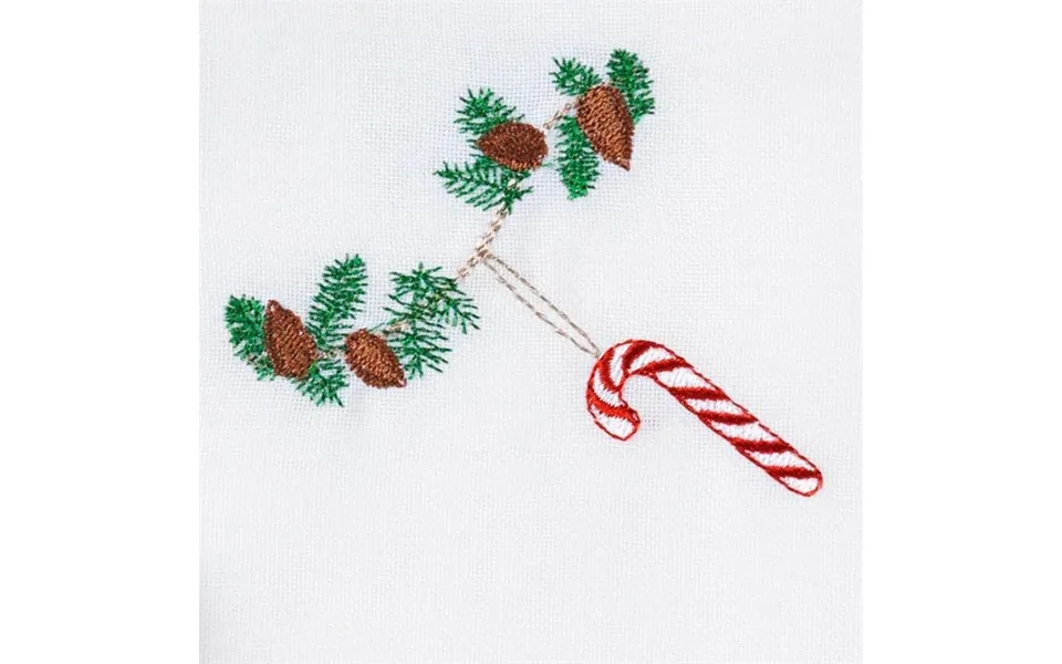 Langkilde & Søn - Juleserviet Med Sukkerstok