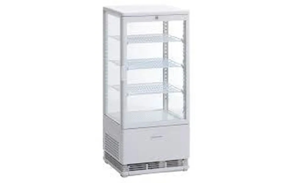 Scancool Rt 82 We Displaykøleskab - Hvid