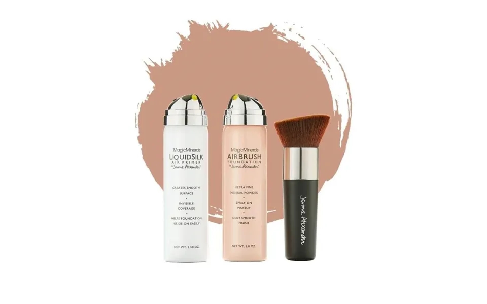 Airbrush Foundation 3stk - Varm Beige