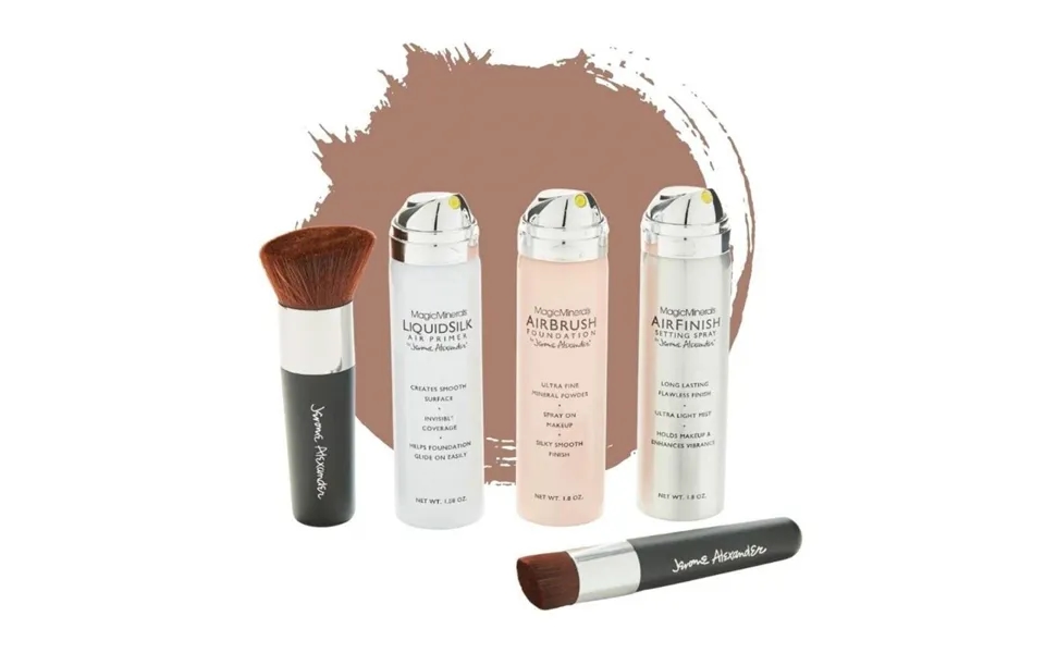 Airbrush Foundation 5 Stk - Medium Mørk