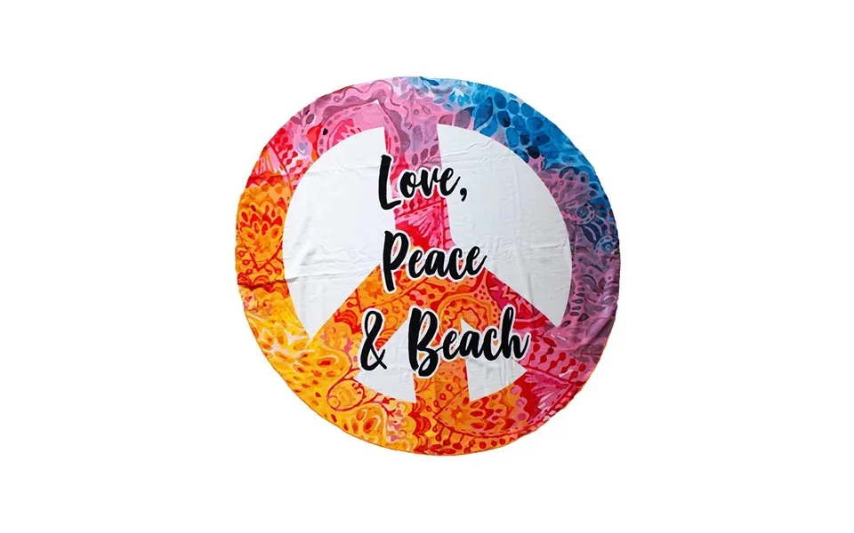 Badehåndklæde I Mikrofiber - Love