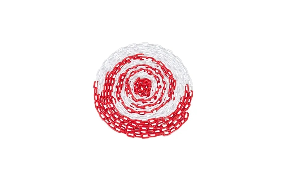 Barrierekæde I Rød Og Hvid