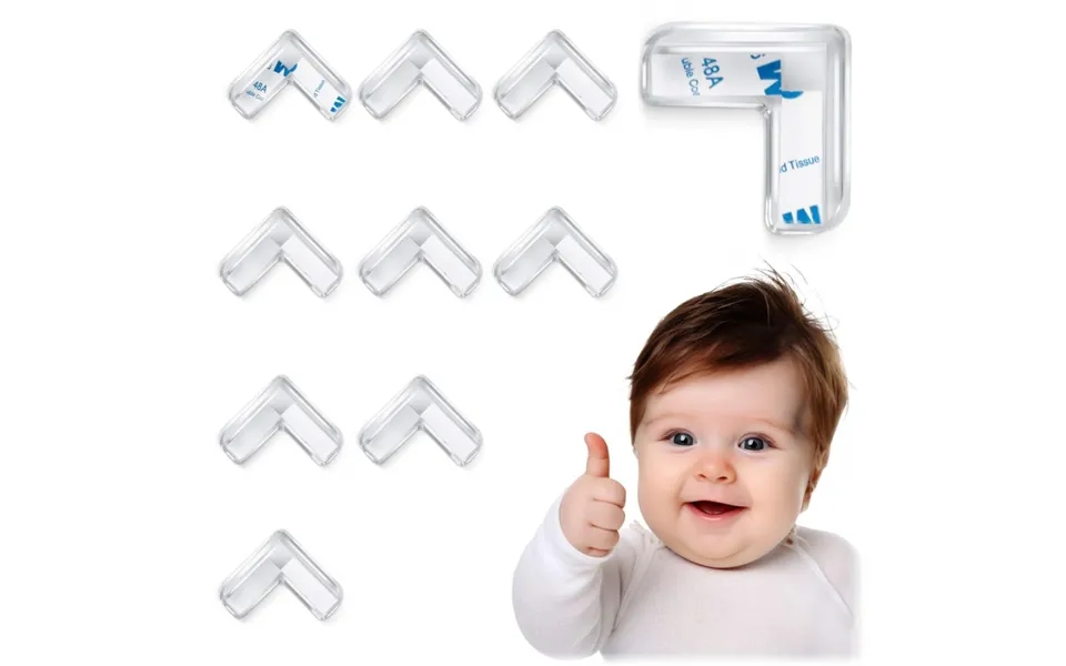 Beskyttelse Til Hjørner Ricokids 798400 - 10 Gennemsigtig