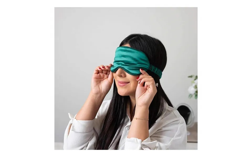 Soft Sleep Mask - Green