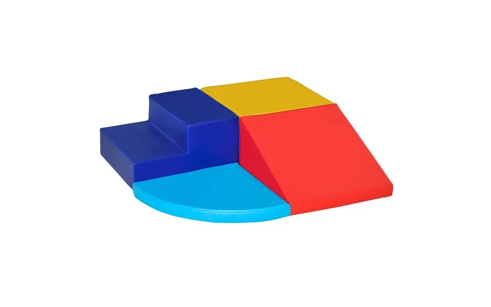 Bløde Flerfarvede Byggeklodser I Skum 12-36 Måneder