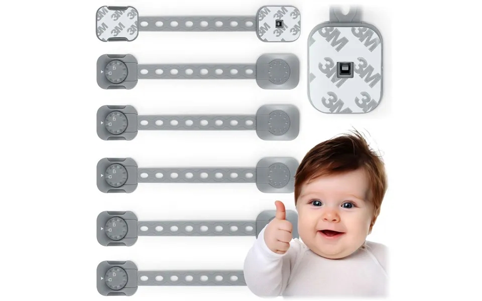 Børnesikring Til Skabe Ricokids 798201 - 6-pak