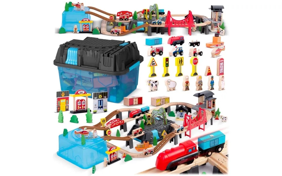 Bytog I Træ 100 Stk Rk-879 Ricokids