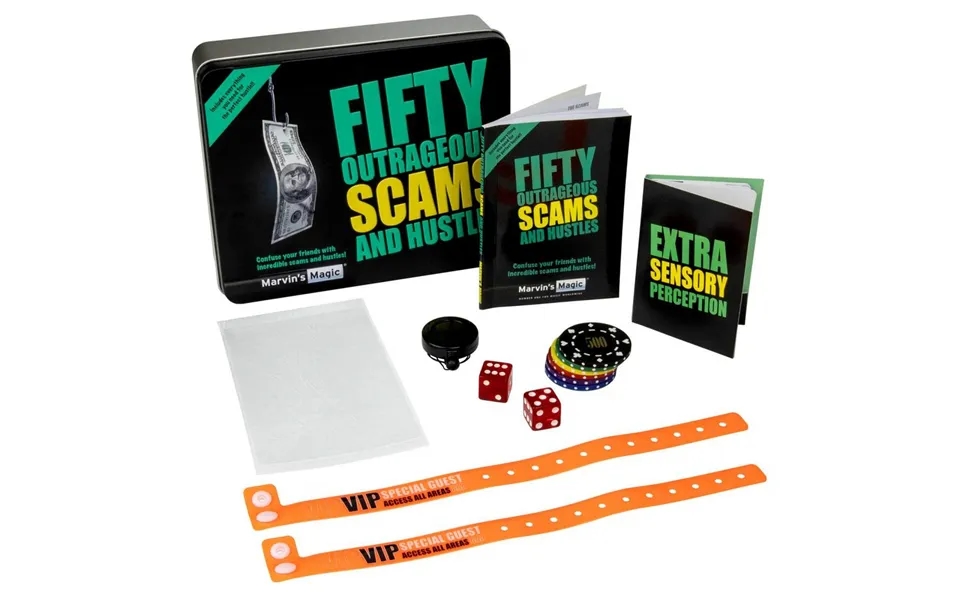 Fifty Outrageous Scams And Hustles - Marvins Magic