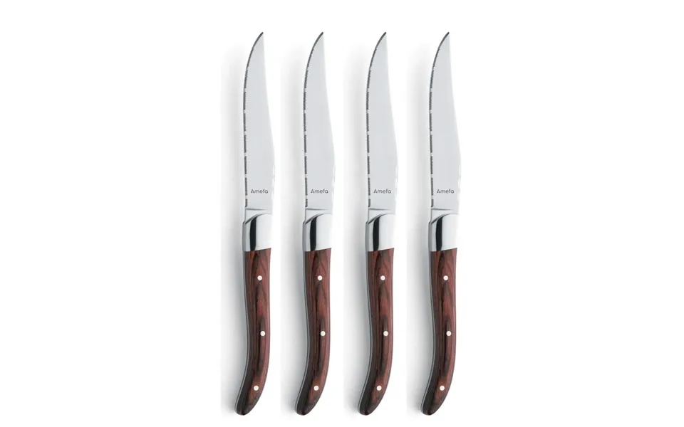 Grillkniv Royal Steak 4-p Brun I Trææske