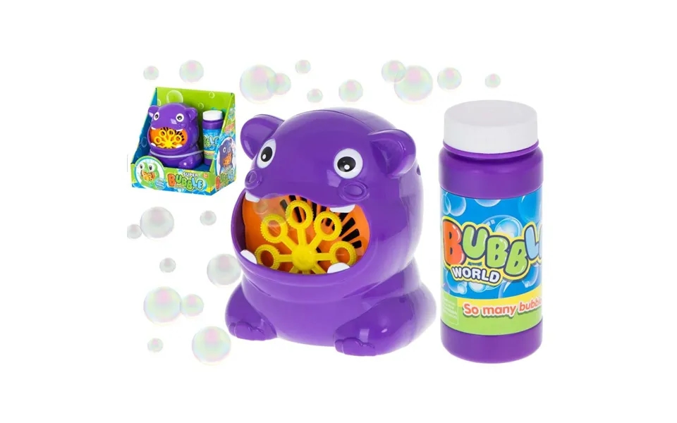 Hippo Bubble Machine Børn - Udendørs Leg Med Væske