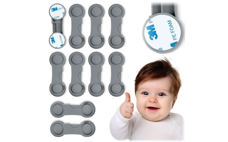 Låsebeskyttelse Til Skabe Ricokids 798301 - 10 Stk