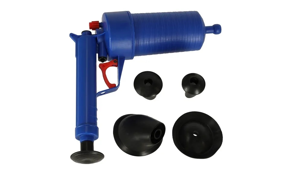 Luftpistol Til Rør Med 4 Dyser