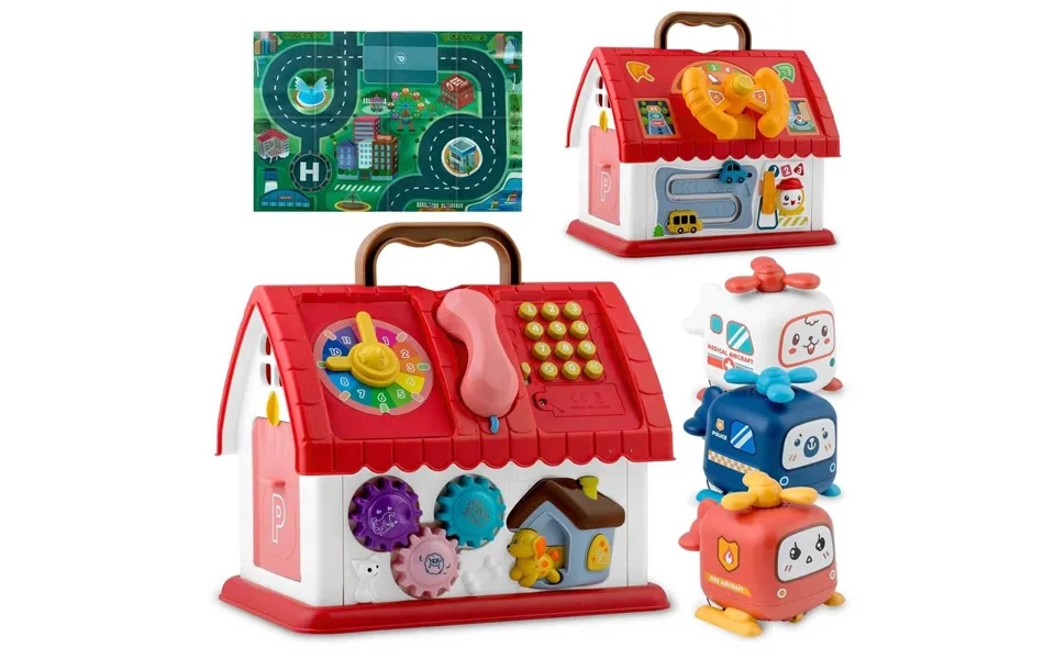 Pædagogisk Legetøjshus Med Telefon Rk-754 Ricokids