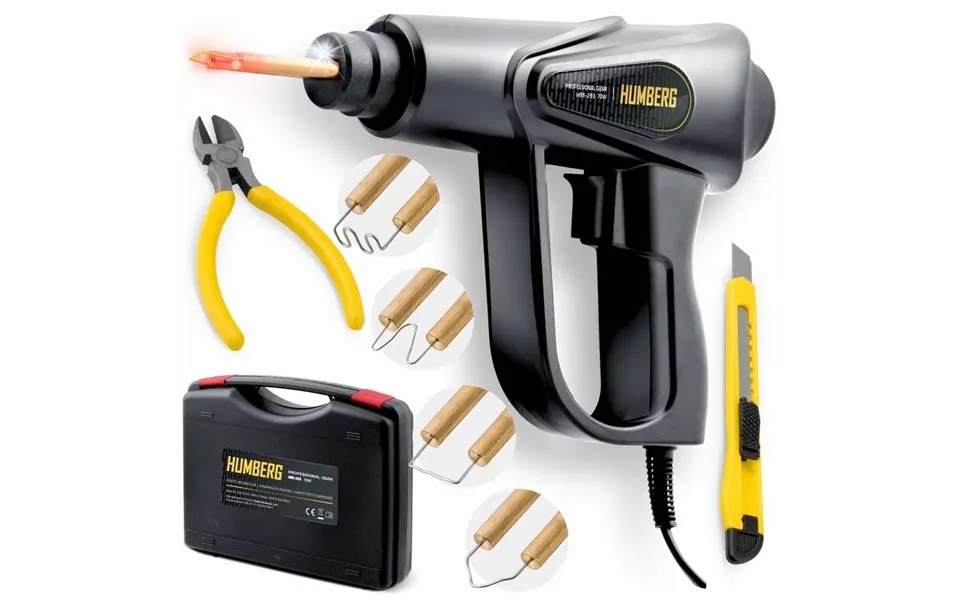 Plastsvejsemaskine 70 W 800 Hæfteklammer Humberg Hm-293