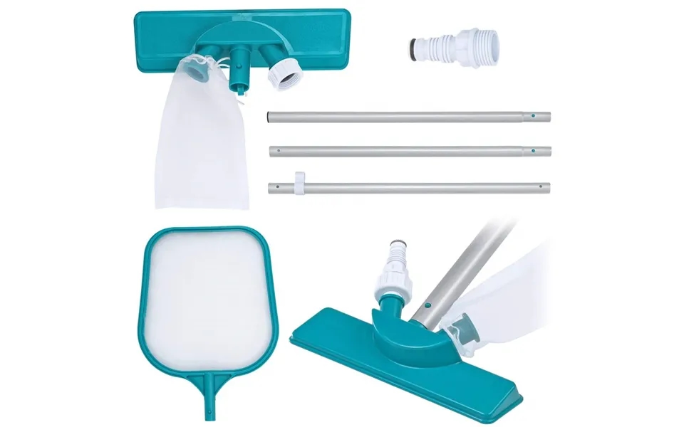 Pool Rengøringssæt - 167 Cm Pind Støvsuger Bestway 58013 Net