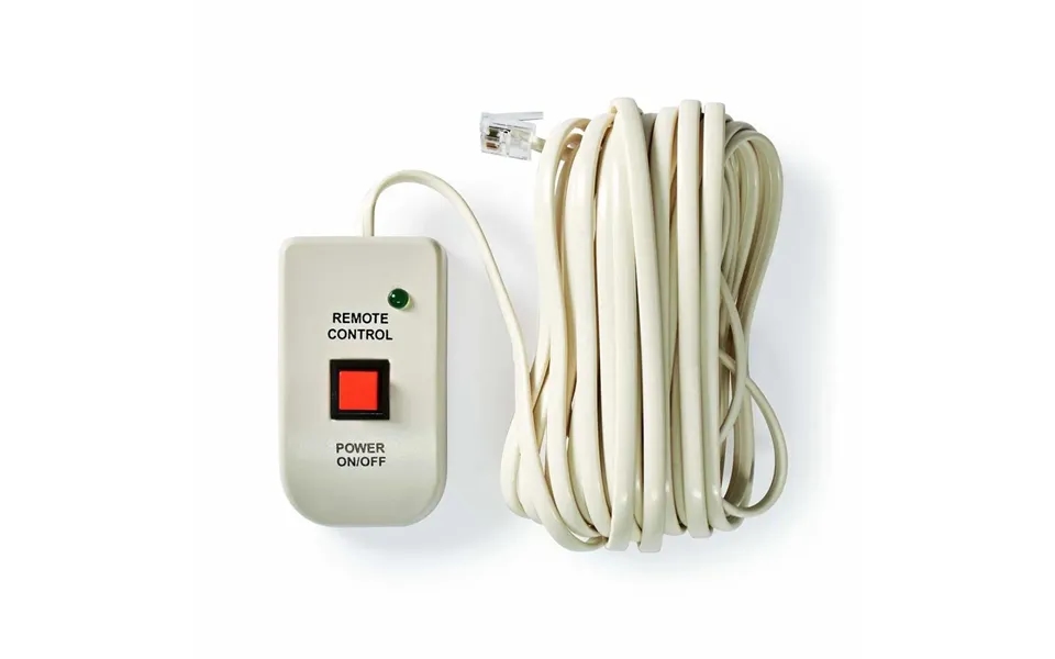 Power Inverter Fjernbetjening 5.00 M Rj11 Hvid