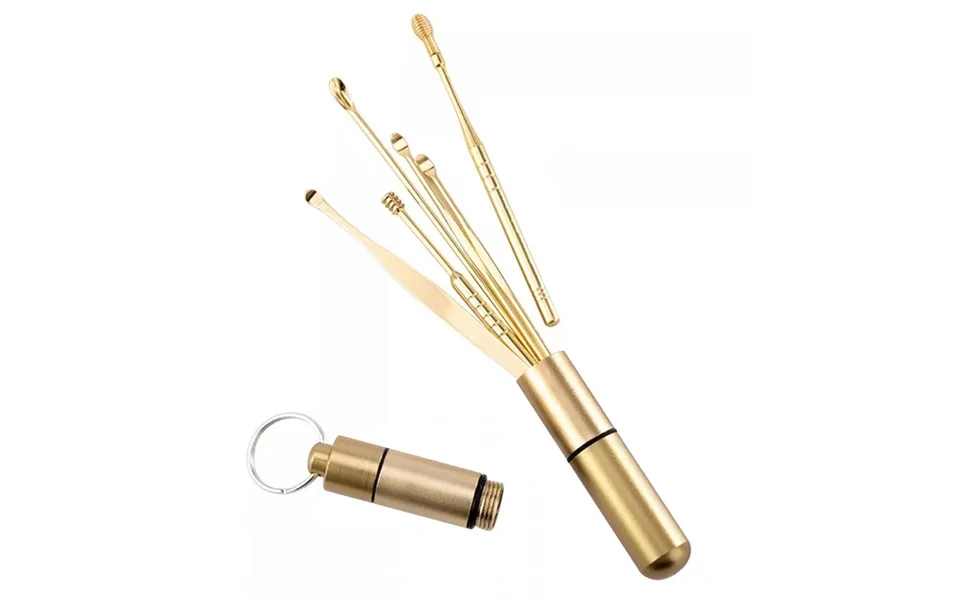 Sæt Til Ørerensning - Guld