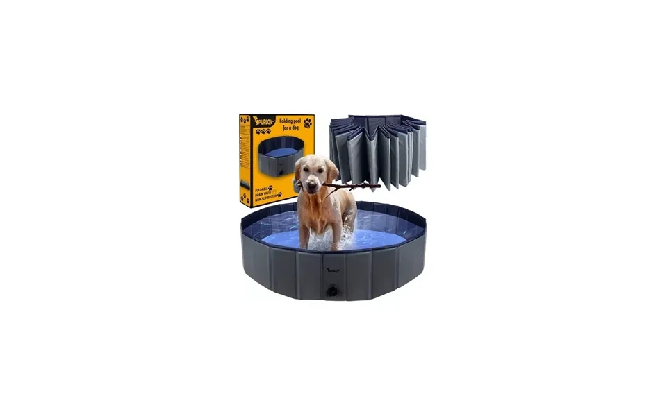 Sammenklappelig Pool & Kravlegård Til Hunde 120x30 Cm
