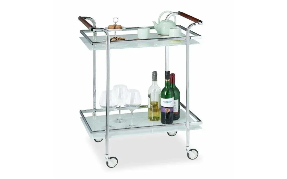 Serveringsvogn Frostet Glas