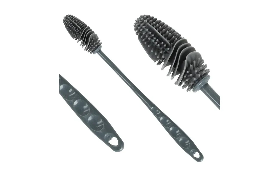 Silikone Flaskebørste 28cm - Fleksibel Og Effektiv