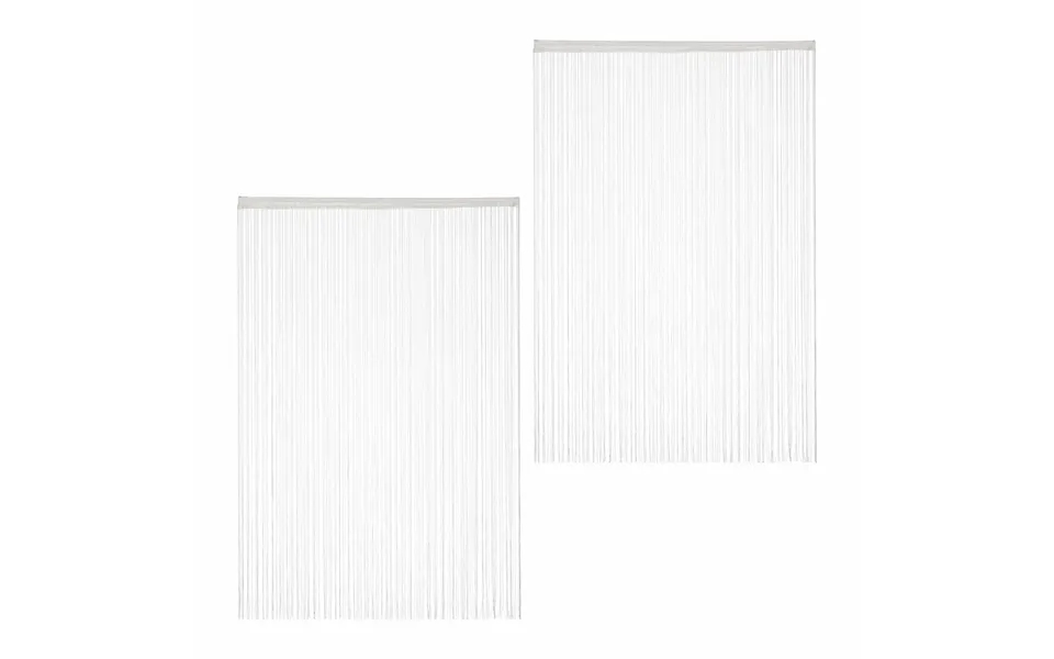 Snøregardinsæt Med 2 Stk