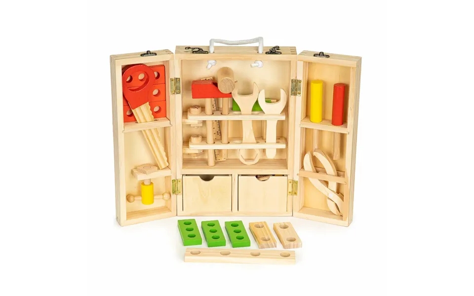 Træværktøjssæt I Værkstedsæske