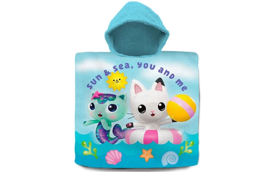 Gabbys Dollhouse Poncho 60x120 Cm