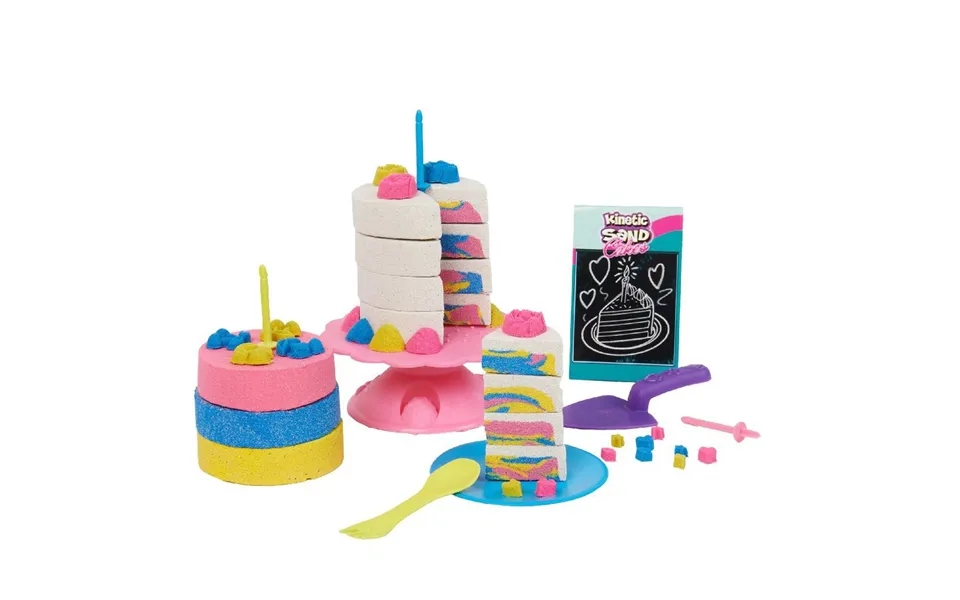 Kinetic Sand Cake Station